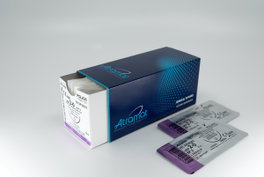 Atramat Sutura Quirúrgica PGLA90 5/0 Violeta 12U