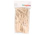 Innspiro Palos de Polo de Madera Mini Natural 66x10x2mm, 500 unidades