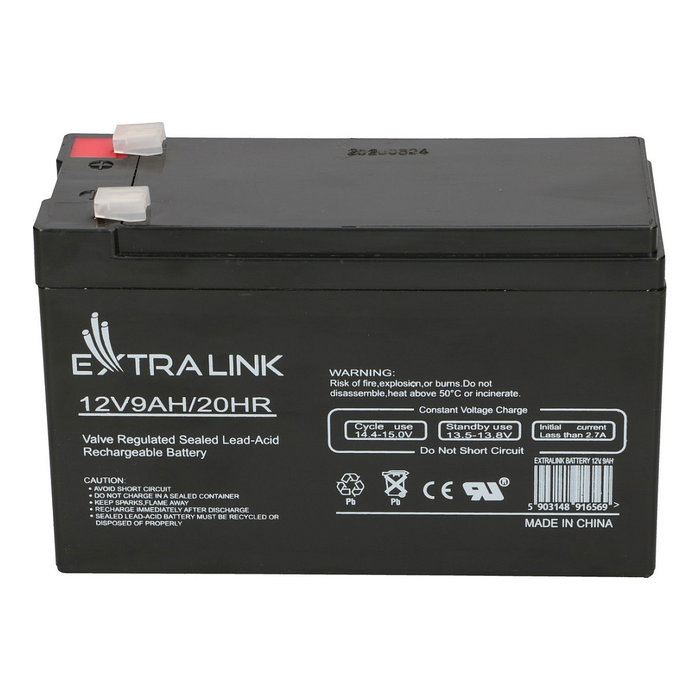 Extralink Batería AGM de mantenimiento libre 9.000 mAh