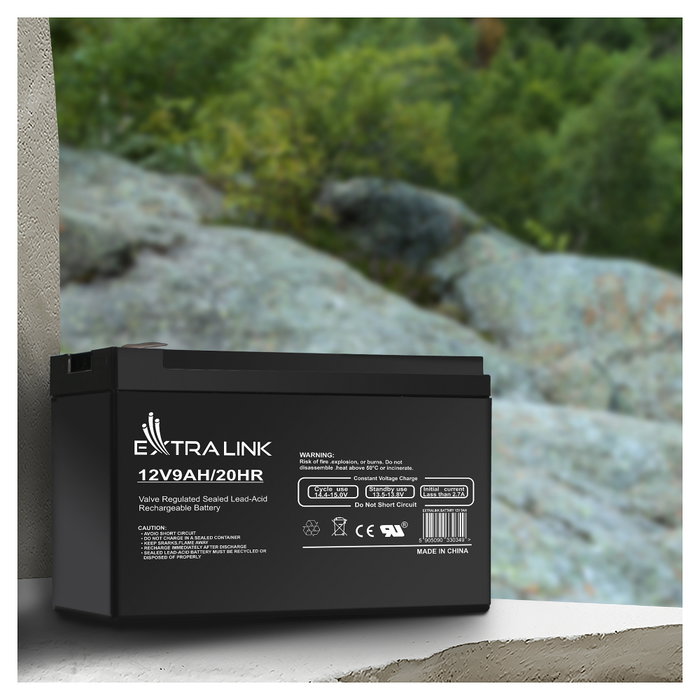Extralink Batería AGM de mantenimiento libre 9.000 mAh