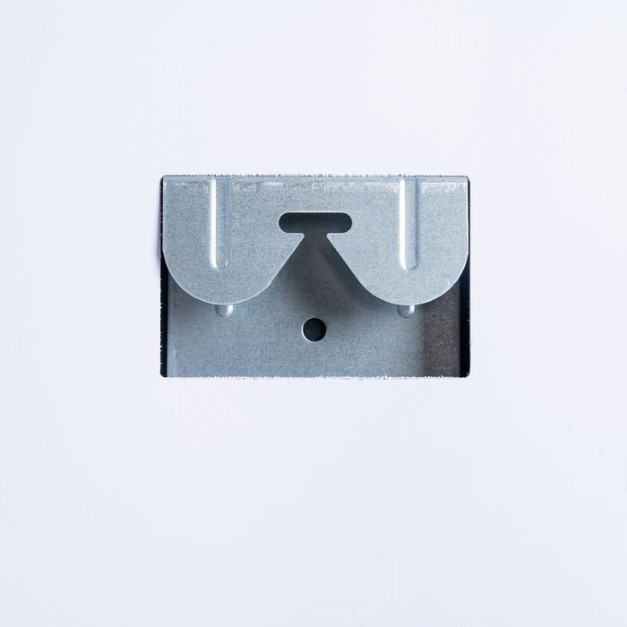 Espejo con Luz Led Negro Decoración 60 X 3 X 60 cm