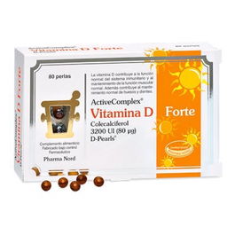 Pharma Nord Activecomplex Vitamina D Forte 80 Perlas