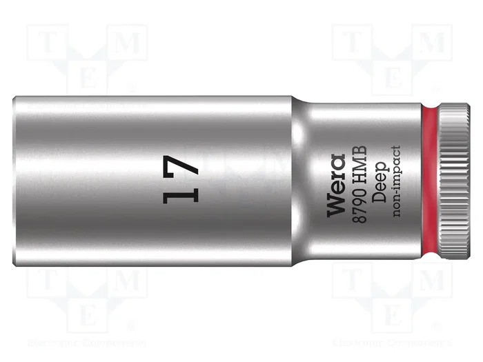 WERA Vaso HEX 17mm 3/8 de la serie 8790 HMB Deep WERA Vaso HEX 17mm 3/8 de la serie 8790 HMB Deep