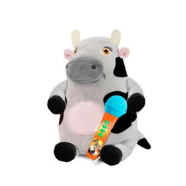 Reig Amplificador peluche con micro y cable La Granja de Zenón Vaca Lola