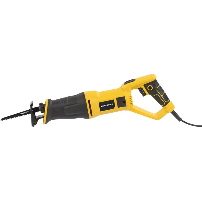 Powerplus POWX03961 Sierra de Sable 750W, Base Giratoria con 2 Hojas Incluidas - Modelo Ref: POW5400338129711