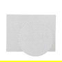 OYV Tablemat Mantelito Individual - Plastico Trenzado, Color Blanco, Dimensiones 48x36 cm