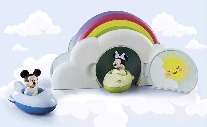 Playmobil Disney Mickey y Minnie Casa en las Nubes 1.2.3 Playmobil Disney Mickey y Minnie Casa en las Nubes 1.2.3