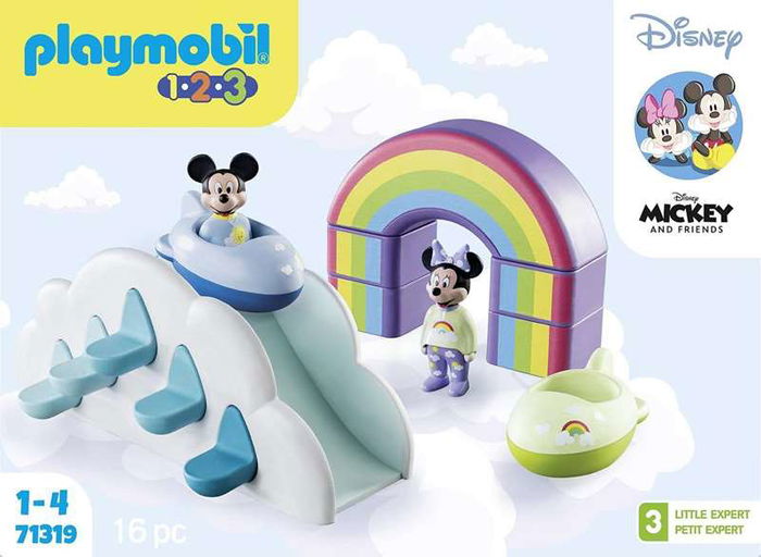 Playmobil Disney Mickey y Minnie Casa en las Nubes 1.2.3 Playmobil Disney Mickey y Minnie Casa en las Nubes 1.2.3