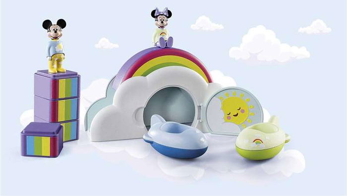 Playmobil Disney Mickey y Minnie Casa en las Nubes 1.2.3 Playmobil Disney Mickey y Minnie Casa en las Nubes 1.2.3