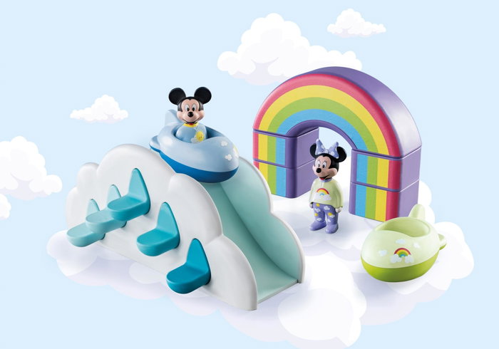 Playmobil Disney Mickey y Minnie Casa en las Nubes 1.2.3