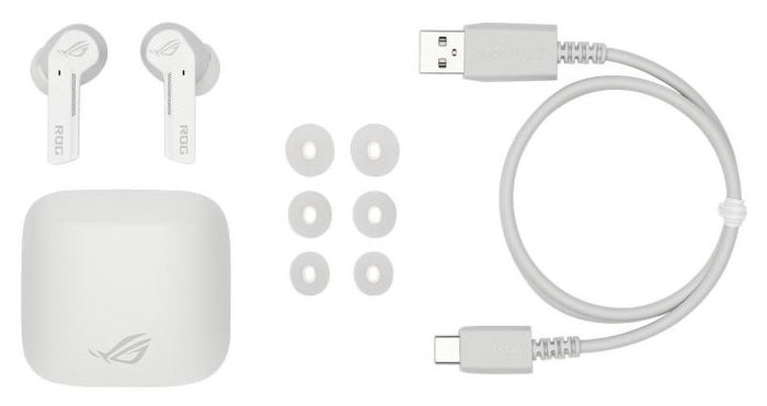 ASUS ROG Cetra True Wireless Moonlight White ASUS ROG Cetra True Wireless Moonlight White