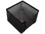 Q-connect Soporte taco de papel metálico de rejilla negro