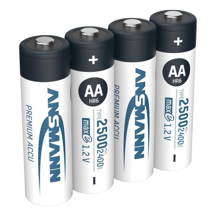 Ansmann maxE NiMH Batería Recargable AA 2400 mAh (1x4)