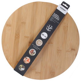 Cook Concept Fuente Giratoria Bambú 35 cm para Aperitivos y Platos