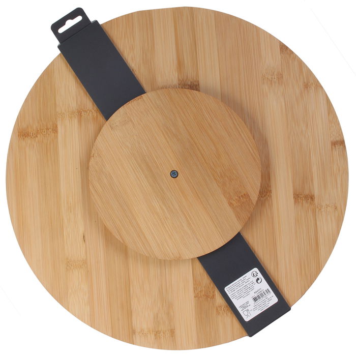 Cook Concept Fuente Giratoria Bambú 35 cm para Aperitivos y Platos