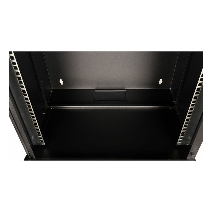 EQUIP EWM-12-5440-B Bastidor de pared 12U con puerta de vidrio negra