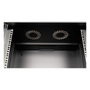 EQUIP EWM-12-5440-B Bastidor de pared 12U con puerta de vidrio negra