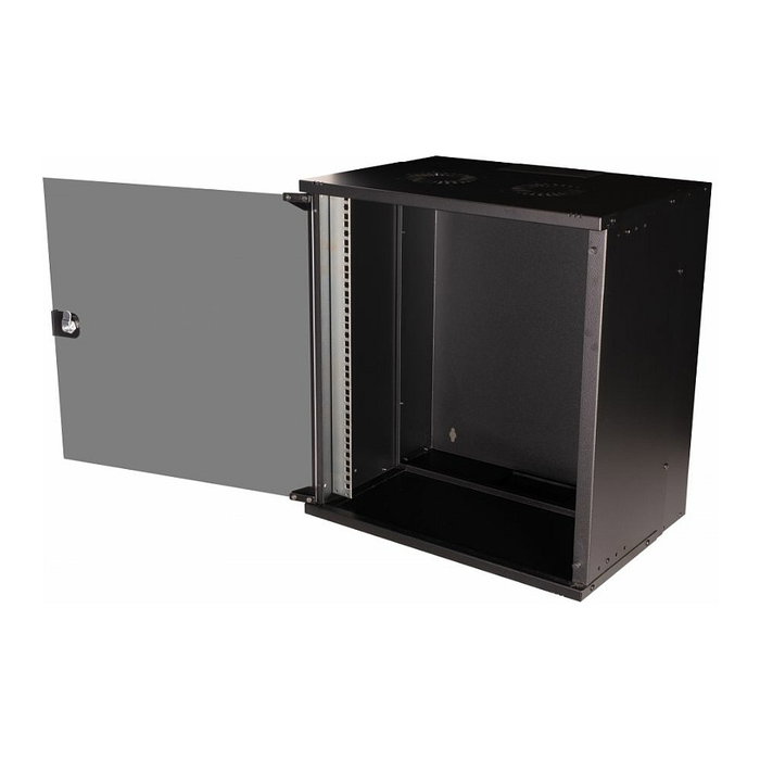 EQUIP EWM-12-5440-B Bastidor de pared 12U con puerta de vidrio negra