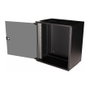 EQUIP EWM-12-5440-B Bastidor de pared 12U con puerta de vidrio negra