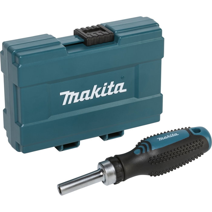 Makita E-25096 Juego de puntas con mango de trinquete de 44 piezas Makita E-25096 Juego de puntas con mango de trinquete de 44 piezas