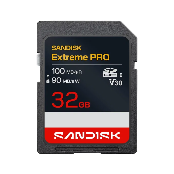 SanDisk Extreme Pro 32 GB SDHC UHS-I 100 MB/s V30 SanDisk Extreme Pro 32 GB SDHC UHS-I 100 MB/s V30