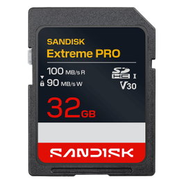 SanDisk Extreme Pro SD UHS-I 32GB 100MB/s Tarjeta de Memoria