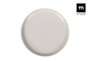 La Mediterranea Fuente Redonda Ivory Nordic Brillo (12 Unidades) Ø25 cm