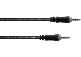 Cordial Cable de Audio Minijack Estéreo 1,5 Metros