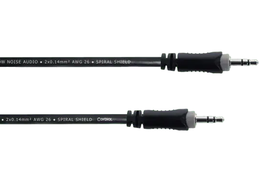 Cordial Cable de Audio Minijack Estéreo 1,5 Metros Cordial Cable de Audio Minijack Estéreo 1,5 Metros