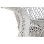 DKD Home Decor Sillón de Ratán Emmanuele Blanco