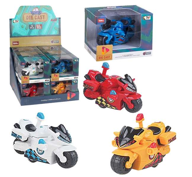 Juinsa Moto Carreras Metal 10 cm Modelos Surtidos Edad Mínima Recomendada 18 Meses