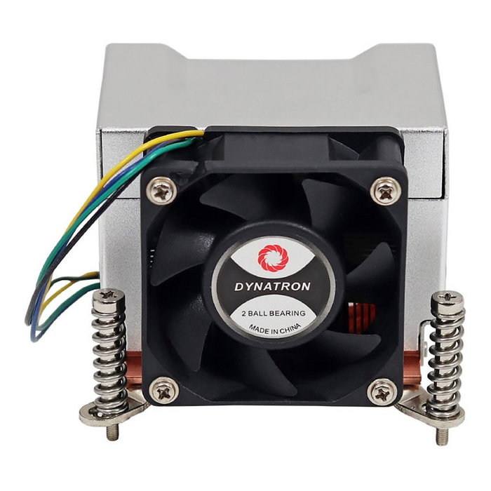 Inter-Tech Disipador Térmico Ventilador CPU Q-5 para Intel Socket LGA 1700, TDP 150W, 6 cm Negro y Plata, con Pasta Térmica Incluida, Enfriador Activo con Rodamiento de Bolas