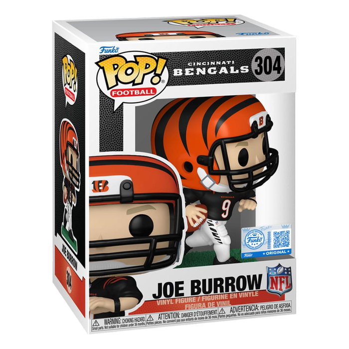 Funko POP! Sports NFL: Joe Burrow Bengals (BK JRSY) Funko POP! Sports NFL: Joe Burrow Bengals (BK JRSY)