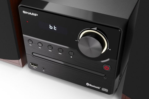 Sharp XL-B512(BR) Microcadena de música para uso doméstico 45W Marrón