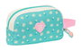 Portameriendas Térmico Peppa Pig Pretty flowers Amarillo Menta 21,5 x 12 x 6,5 cm