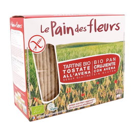 LE PAIN DES FLEURS Cracker de Avena Bio Sin Gluten y Vegano 150g