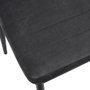 Home Deco Factory Silla Terciopelo Gris Víctor