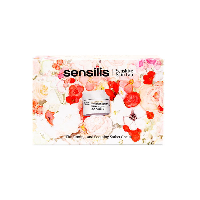 Sensilis Upgrade AR Crema Sorbete Estuche 3 pz - Crema Facial con Efecto Cooling, Hidratación y Antiedad para Piel Sensible