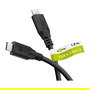 Goobay Cable USB-C a USB-C 3.2 Gen2 (74200), 1 Metro, Negro, 10 Gbit/s, Power Delivery 100W, 4K 60Hz, Thunderbolt 4