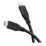 Goobay 74200 Cable USB-C a USB-C 1m 10 Gbit/s 100W Negro