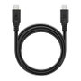 Goobay 74200 Cable USB-C a USB-C 1m 10 Gbit/s 100W Negro