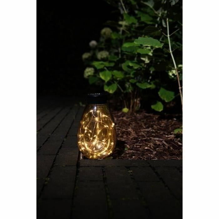 Garden Id Lámpara Solar Bali Colgante Ø14 H23 cm Garden Id Lámpara Solar Bali Colgante Ø14 H23 cm