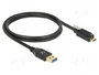 DeLOCK Cable USB 3.2 Gen 2 USB-A a USB-C con tornillo, 1 m