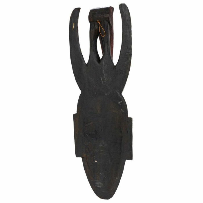 Figura Decorativa Alexandra House Living Negro Madera Máscara 6 x 50 x 16 cm Figura Decorativa Alexandra House Living Negro Madera Máscara 6 x 50 x 16 cm