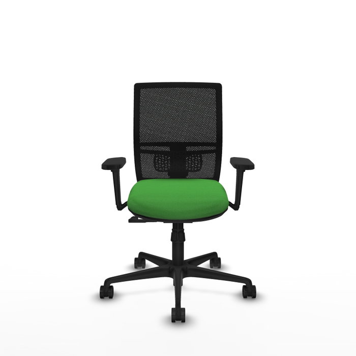 PIQUERAS Y CRESPO Silla de oficina Yunquera con mecanismo Sincro, Verde y Negro PIQUERAS Y CRESPO Silla de oficina Yunquera con mecanismo Sincro, Verde y Negro