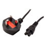 VALUE Cable de alimentación 19.99.2016, Negro, 1,8 m