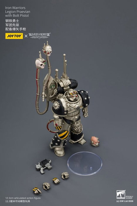Joy Toy Warhammer The Horus Heresy Iron Warriors Legion Praevian Figura 12 cm Joy Toy Warhammer The Horus Heresy Iron Warriors Legion Praevian Figura 12 cm