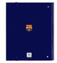 Carpeta de anillas F.C. Barcelona Azul Granate 27 x 32 x 3.5 cm