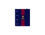 Safta Carpeta 4 Anillas F.C. Barcelona 1ª Equipación 25/26 con Recambios y Separadores