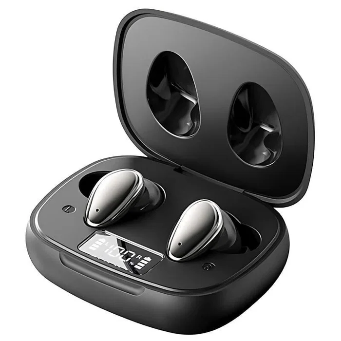 Vention Earbuds Tiny T13 NBNB0 Auriculares Inalámbricos True Wireless Bluetooth 5.3 con Cancelación Activa de Ruido (ANC), Color Negro